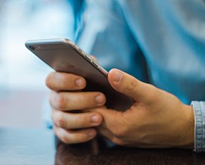 Billede af mobiltelefon